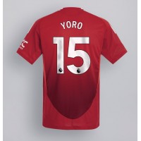 Manchester United Leny Yoro #15 Domaci Dres 2024-25 Kratak Rukav